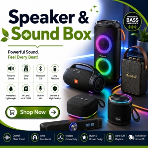 Speaker & Sound Box